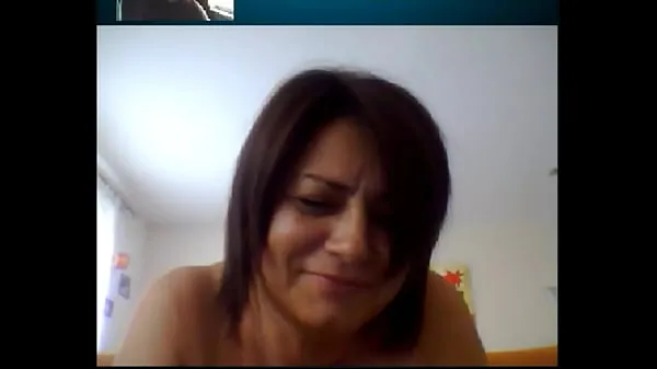XXX Italian Mature Woman on Skype 2 čerstvé klipy