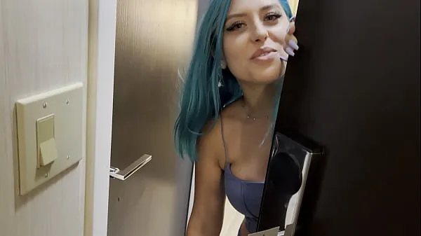 XXX Casting Curvy: Blue Hair Thick Porn Star BEGS to Fuck Delivery Guy fresh Clips