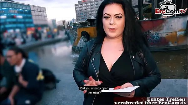XXX German fat BBW girl picked up at street casting ताजा क्लिप्स