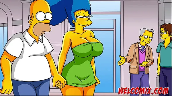 XXX The hottest MILF in town! The Simptoons, Simpsons hentai fresh Clips